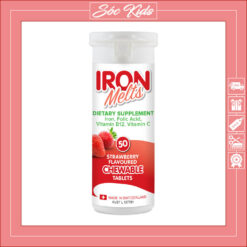 Sắt Ngậm Iron Melts Bổ Máu Kèm Vitamin C, B12, Axit Folic