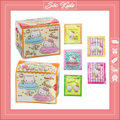 Gia Vị Rắc Cơm Hello Kitty 5 Vị Cho Bé Từ 1 Tuổi